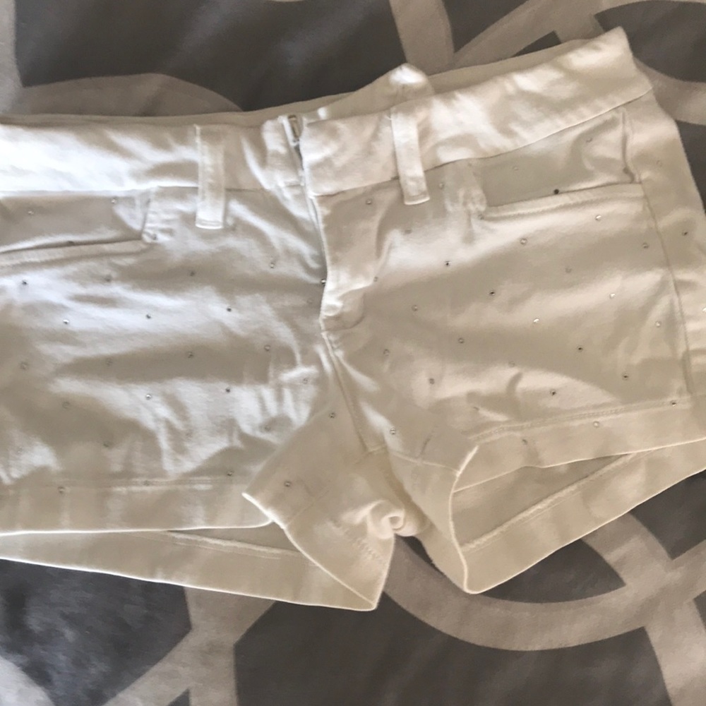 White shorts